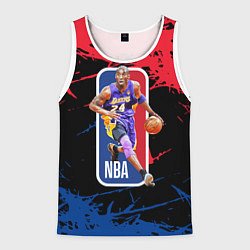 Майка-безрукавка мужская KOBE BRYANT, цвет: 3D-белый