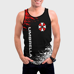 Майка-безрукавка мужская UMBRELLA CORPORATION, цвет: 3D-черный — фото 2