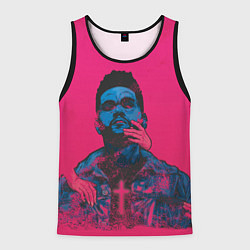 Майка-безрукавка мужская The Weekend, цвет: 3D-черный