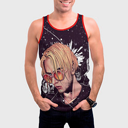 Майка-безрукавка мужская PYROKINESIS, цвет: 3D-красный — фото 2