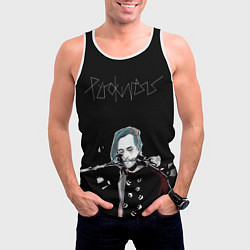 Майка-безрукавка мужская PYROKINESIS, цвет: 3D-белый — фото 2