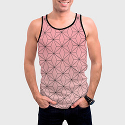 Майка-безрукавка мужская NEZUKO KAMADO, цвет: 3D-черный — фото 2