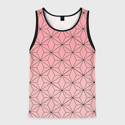 Майка-безрукавка мужская NEZUKO KAMADO, цвет: 3D-черный