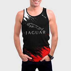 Майка-безрукавка мужская Jaguar, цвет: 3D-черный — фото 2