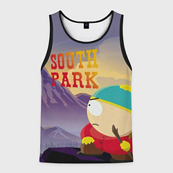 Майка-безрукавка мужская South Park Картмен, цвет: 3D-черный