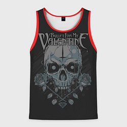 Майка-безрукавка мужская Bullet For My Valentine, цвет: 3D-красный