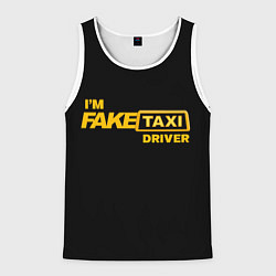 Мужская майка без рукавов Fake Taxi