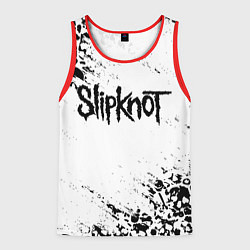 Майка-безрукавка мужская SLIPKNOT, цвет: 3D-красный