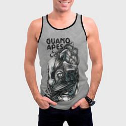 Майка-безрукавка мужская Guano Apes, цвет: 3D-черный — фото 2
