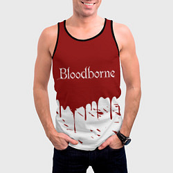 Майка-безрукавка мужская Bloodborne, цвет: 3D-черный — фото 2