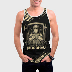 Майка-безрукавка мужская Mordhau Z, цвет: 3D-белый — фото 2