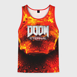 Майка-безрукавка мужская Doom Eternal, цвет: 3D-красный