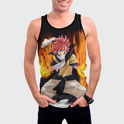 Майка-безрукавка мужская FAIRY TAIL ХВОСТ ФЕИ, цвет: 3D-черный — фото 2