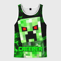 Мужская майка без рукавов MINECRAFT CREEPER