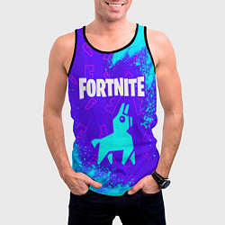Майка-безрукавка мужская FORTNITE ФОРТНАЙТ, цвет: 3D-черный — фото 2