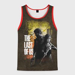 Майка-безрукавка мужская The last of us, цвет: 3D-красный