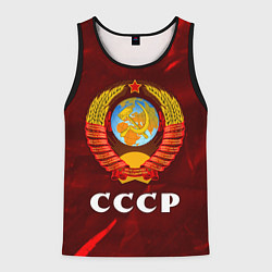 Мужская майка без рукавов СССР USSR