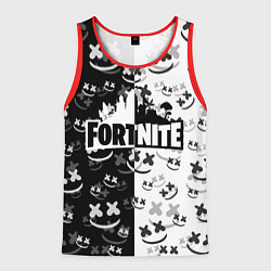 Майка-безрукавка мужская FORTNITE MARSHMELLO, цвет: 3D-красный