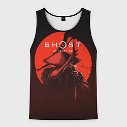 Мужская майка без рукавов Ghost of Tsushima