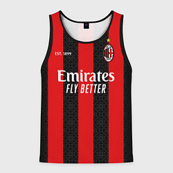 Мужская майка без рукавов AC MILAN 2021 - ДОМАШНЯЯ