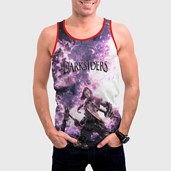 Майка-безрукавка мужская Darksiders 2, цвет: 3D-красный — фото 2