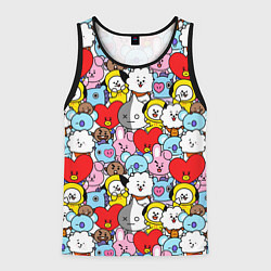 Мужская майка без рукавов BT21 BTS
