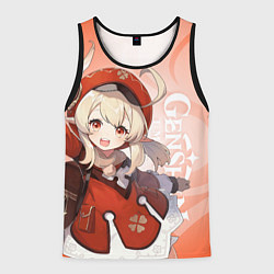 Майка-безрукавка мужская GENSHIN IMPACT, КЛИ, цвет: 3D-черный