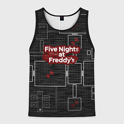 Майка-безрукавка мужская Five Nights At Freddy, цвет: 3D-черный