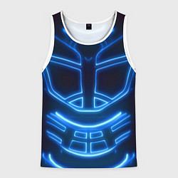 Мужская майка без рукавов Неоновая броня Neon Armor