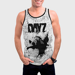 Майка-безрукавка мужская DayZ, цвет: 3D-черный — фото 2