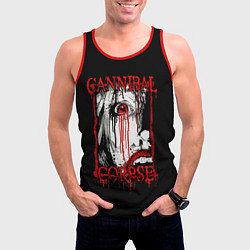 Майка-безрукавка мужская Cannibal Corpse 2, цвет: 3D-красный — фото 2