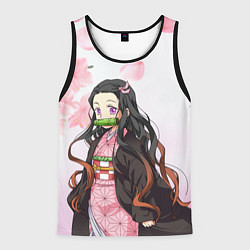 Майка-безрукавка мужская НЕЗУКА NEZUKO, цвет: 3D-черный