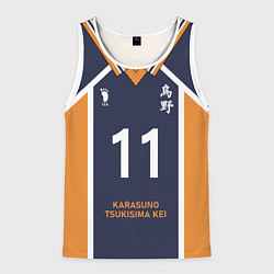 Майка-безрукавка мужская KARASUNO 11 ФОРМА КАРАСУНО, цвет: 3D-белый