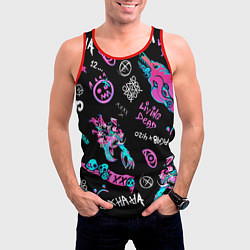 Майка-безрукавка мужская CS GO, цвет: 3D-красный — фото 2