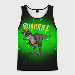 Мужская майка без рукавов Roarrr! Динозавр T-rex
