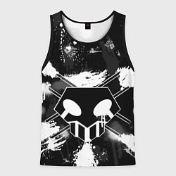 Мужская майка без рукавов БЛИЧ ШИНИГАМИ ЛОГО НА СПИНЕ