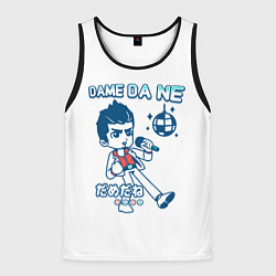 Майка-безрукавка мужская Yakuza Karaoke, цвет: 3D-черный