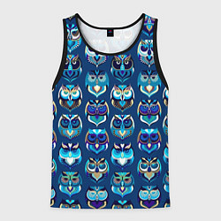 Мужская майка без рукавов Совы
