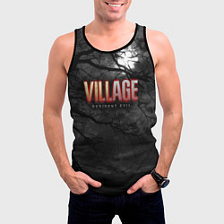Майка-безрукавка мужская Resident Evil: Village $$$, цвет: 3D-черный — фото 2
