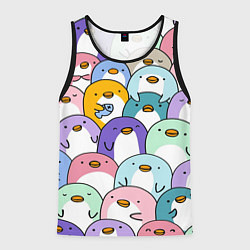 Мужская майка без рукавов Пингвины