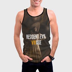 Майка-безрукавка мужская RESIDENT EVIL VILLAGE ЛЕДИ ДИМИТРЕСКУ Z, цвет: 3D-черный — фото 2