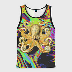 Мужская майка без рукавов Octopus Ink