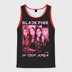 Майка-безрукавка мужская In your area, цвет: 3D-красный