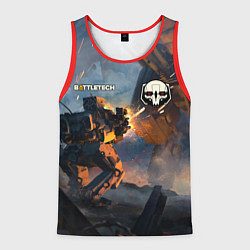 Мужская майка без рукавов Battletech warrior