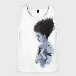 Майка-безрукавка мужская Дух, цвет: 3D-белый