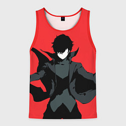 Мужская майка без рукавов Чёрный Рэн