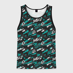 Майка-безрукавка мужская Strong Power, цвет: 3D-черный