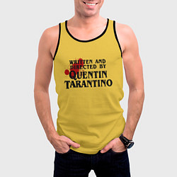Майка-безрукавка мужская Quentin Tarantino, цвет: 3D-черный — фото 2