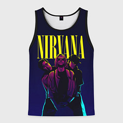 Мужская майка без рукавов Nirvana Neon