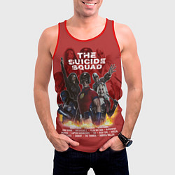 Майка-безрукавка мужская The Suicide Squad, цвет: 3D-красный — фото 2